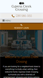 Mobile Screenshot of cypress-creek-apts.com
